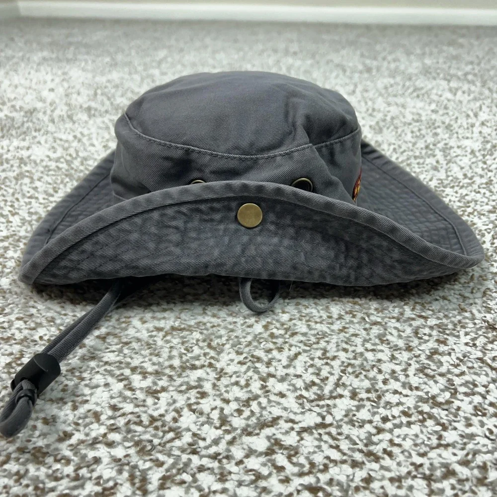 Iowa State Cyclones‎ Hat Bucket Mens Medium Gray NCAA Football College Legacy